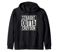 Outta Croydon Diritto Felpa con Cappuccio