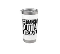 OUTTA DIRITTO IRAQ Bicchiere termico in acciaio inox doppia parete