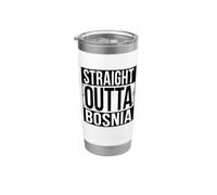 OUTTA DRITTA BOSNIA Bicchiere termico in acciaio inox doppia parete