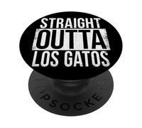 OUTTA DRITTA LOS GATOS PopSockets PopGrip Adesivo