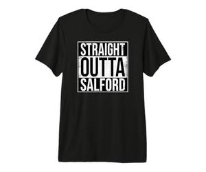 Outta Salford Diritto Maglietta Premium