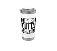 OUTTA SHAMBHALA DIRITTO Bicchiere termico in acciaio inox doppia parete
