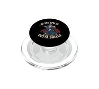 Outta Spells But Not Outta Shells Wizard Fantasy Meme PopSockets PopGrip per MagSafe
