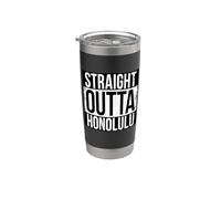 OUTTA STRAIGHT HOLLYWOOD Bicchiere termico in acciaio inox doppia parete