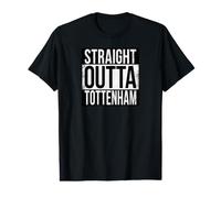 Outta Tottenham Diritto Maglietta con Stampa Grafica Economica