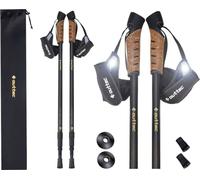 Outtec® Bastoni da Trekking Bastoni da Nordic Walking Bastoni da Escursionismo - Regolabili da 70 a 135 cm