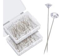 Outus 2 Pollice Matrimonio Sposa Perla Fiore Cristallo Forcina, 100 Pezzi