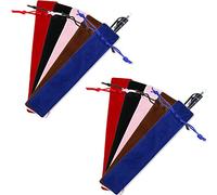 Outus Astuccio in velluto con coulisse, per penne e matite, 50 pezzi (multicolore), Multicolore, moderno