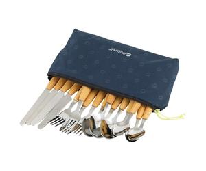Outwell - Besteckset mit Tasche - Set posate blu