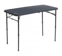 Outwell - Claros - Tavolo da campeggio 50 x 101 x 45/61/71 cm grigio