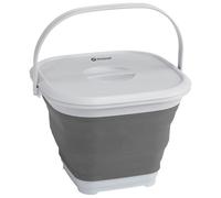 Outwell - Collaps Bucket Square with Lid - Taniche 9 l grigio