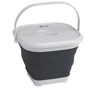 Outwell - Collaps Bucket Square with Lid - Taniche 9 l grigio