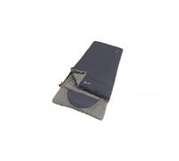Outwell Contour Lux Deep Blue, Sacco a Pelo Unisex Adulto, Blu, 220 x 85 x 85 cm