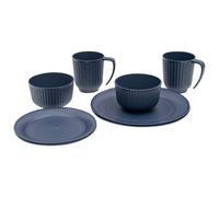 Set di stoviglie Outwell Delish 2 Person Dinner Set Colore: blu scuro