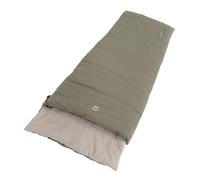 Outwell Sacco a pelo sintetico celeste 195 cm busta rettangolare verde