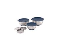 OUTWELL Set di ciotole Chef con coperchi e grattugie blu