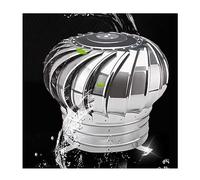 OUUOYSD Cappellino per camino, in acciaio inox, per ventilatori da tetto rotanti, per uso domestico e commerciale (110 mm)