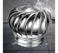 OUUOYSD Cappellino per camino in acciaio inox, per ventilazione del tetto della soffitta Airflow 201, in acciaio inox (15 cm)