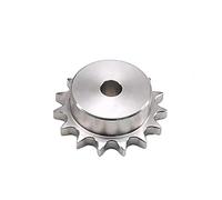 OUUOYSD Set di Ingranaggi pignone, Denti dell'ingranaggio 1 pz. 10-23 Denti in Acciaio Inossidabile 10A pignone for Trasmissione a Catena Passo 15,875 mm(21 Teeth)