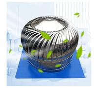 OUUOYSD Tappo per camino, coperchio di ventilazione anti-riflusso 300 mm con rotazione per risparmio energetico(300 mm)