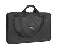 OUUTMEE Custodia rigida per DJ, custodia per controller DJ per Pioneer DDJ, borsa da viaggio, Nero , M, Borsa rigida DJ