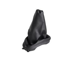 OUVECR Copri Cambio Auto 8200071449 per Clio 2 II Mk2 2001-2005 Pomello Cambio Manuale Pelle Gear Stick Boot Ghetta Copertura Cambio Pomello Leva(1Pc Dust Cover)
