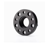 OUVECR Hubcentric Distanziatori Ruote per Jaguar per E-Pace per I-Pace | Per PoleStar M14x1.5 PCD 5x108 CB 63.4 Adattatore Distanziale Ruota 1 Pezzo(1 piece Black 15mm)