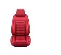 OUVECR Protezione Sedili Auto Per Mitsubishi Per ASX Per RVR Per Eclipse Per Cross Per Lancer Per Pajero Sport Per Grandis Universale In Pelle 3D Copertura Di Sede Dell'automobile(Red 5seat)