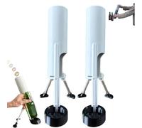 Ouvre-bouteille automatique en forme de mortier, ludique et rapide, avec fonction d'éjection automatique du bouchon. Idéal pour la maison, les bars, les pique-niques et le camping.