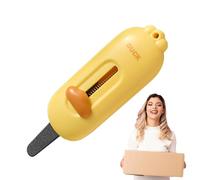 Ouvre-lettre Magnettique - Ouvre-boîte compact et pratique | Coupe-enveloppe avec lame rétractable, idéal pour ouvrir courrier, colis et boîtes en toute sécurité