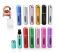 Ouxayapl 12 Pezzi Porta Profumo da Viaggio 5ml- Mini Atomizzatore Profumo, Boccetta Profumo Ricaricabile Anti-Perdite, Buono per viaggi