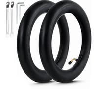 OUXI 2 Camera d aria 10x2 125,Doppio Spessore Camera d'aria 10 Pollici Tubi 10 x 2.125 per Scooter Elettrici con Pneumatici da 10" Sostituibile Ruota Anteriore/Posteriore con 2 Leve di Montaggio