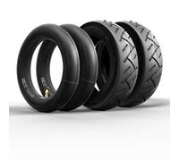 OUXI Tubo di ricambio per scooter elettrico 10 x 2,50 cm + pneumatici da 10 pollici E per scooter 60/70 - 6,5, tubo di ricambio per Ninebot MAX G30 G30P G30LP/Kugoo M4 M4Pro/Soflow So4 Pro (2 interni