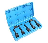 OUYNIEI 5Pcs 1/4 "Socket Adapter Drill it Set Dado Driver Power Extension Impatti Esagonale Shank Adapter Trapani Chiave Manicotto