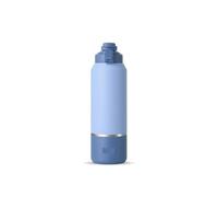 Ouyniei Bottiglia termica sottovuoto in acciaio inossidabile da 1200/1500 ml - Bicchiere da viaggio sportivo a prova di perdite(1500ML,SKY BLUE)