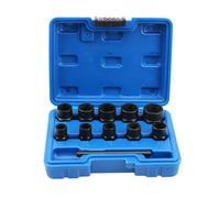 OUYNIEI Kit di chiavi a bussola per dadi danneggiati da impatto, set di chiavi a bussola da 3/8" per una facile rimozione di bulloni e dadi spelati