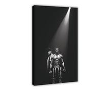 Ouyniei Poster su tela con film Creed II, decorazione per camera da letto, ufficio, camera da letto, regalo, 20 x 30 cm