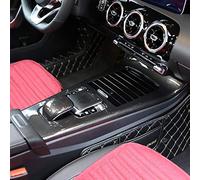 OuyOo ABS Car Center Console Protezione Telaio Trim Per Mercedes Benz A Classe W177 2019 LHD Accessori