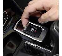 OuyOo ABS Chrome Elettronico Freno A Mano Pulsante Copertura Trim Per BMW Serie 2 218i F46 Gran Tourer 2015-2017 Accessori Auto Styling