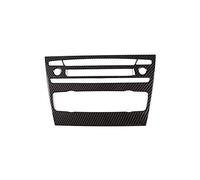 OuyOo ABS Per BMW E90 Serie 3 2005-2012 Auto Centro Controllo Aria Condizionata Regolazione del Volume Decorativo FrameTrim