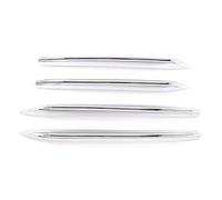 OuyOo Accessori Esterni Dell'automobile Per Mercedes Benz LC X253 2020 ABS Plastica Lampada Anteriore Decorazione Strisce Trim Accessori 3 Colore