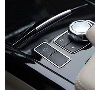 OuyOo Auto Console Centrale ES Pulsante Copertura Telaio Trim Per Mercedes Benz Classe E W212 C207 E350 Coupe 13-17 E200 E260 Accessori Auto
