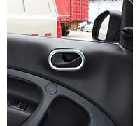 OuyOo Car Styling Per Smart 453 Forfour Fortwo 2015-2020 ABS Porta Interna Auto Maniglia Decorazione Adesivi Accessori Interni Auto