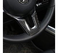 OuyOo Interni automobilistici Adesivo Per Mercedes Benz Classe B GLB Reale In Fibra di Carbonio Volante U tipo Decorazione Copertura Accessori