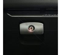 OuyOo Interno Auto Guanto Box Copertura Decorazione Telaio Trim Per Jaguar XE 2015 Per Jaguar XF 2016 Per F-Pace 2016 Accessori Auto