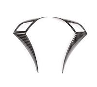 OuyOo Per BMW Serie 5 E60 E61 03-10 ABS Carbonio Auto Volante Pulsante Decorazione Telaio Trim Accessori Interni Auto