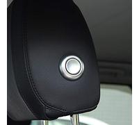OuyOo Per Land Rover Discovery Sport L550 2020 ABS plastica BHeadpillow Regolazione Decorazione Pulsante Copertura Trim Accessori Interni