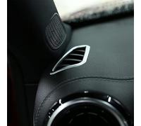 OuyOo Per Mercedes Benz Classe A A180 W177 2019-2022 Cruscotto Auto Aria Condizionata Vent Frame Trim ABS cromato accessori interni