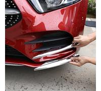 OuyOo Per Mercedes Benz Classe A W177 A180 A200 2019-2022 Strisce fendinebbia anteriori auto Trim Cover Sticker Griglia di Aspirazione Aria Doghe