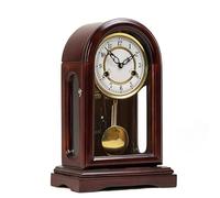 OUYUE Orologio da Scrivania Decorazione Orologio da Tavolo retrò Orologio a Pendolo Orologio da Camino con Pendolo Orologio da Camino a Batteria Orologio da Tavolo Vintage